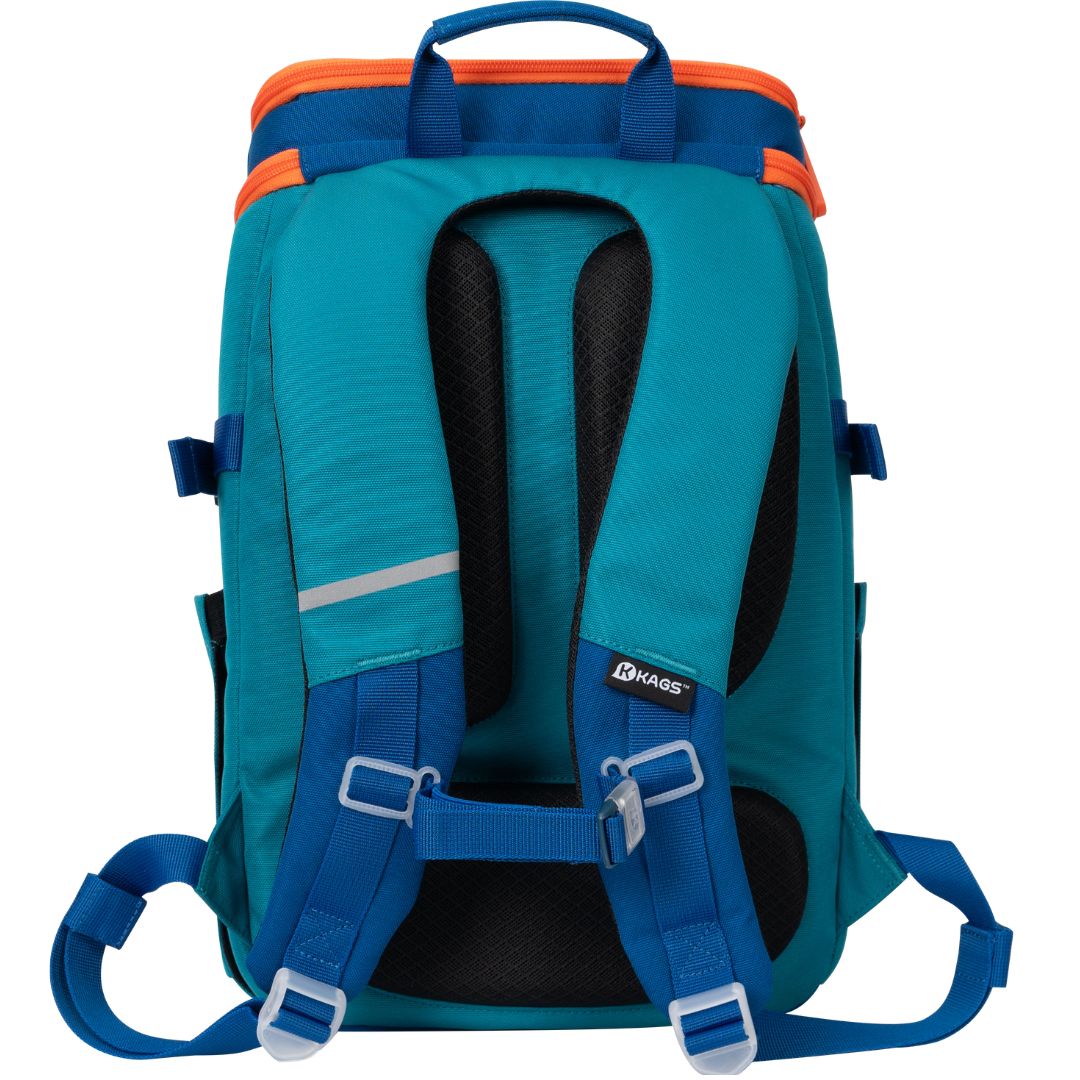 KAGS DUSTIN 2 Series Ergonomic School Backpack for Primary School Pupils - Teal