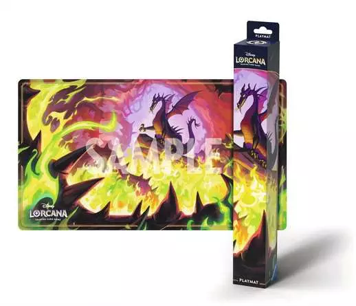 Disney Lorcana - Set 11 - Winterspell - Playmat - Dragon Fire