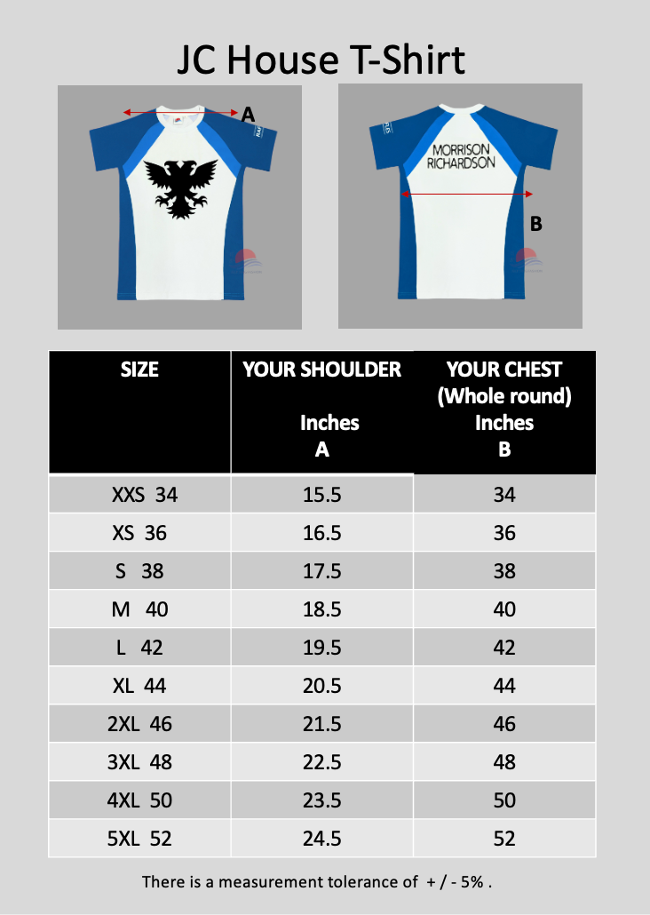 Raffles Institution Year 5-6 BLUE House T-shirt (Morrison-Richardson)