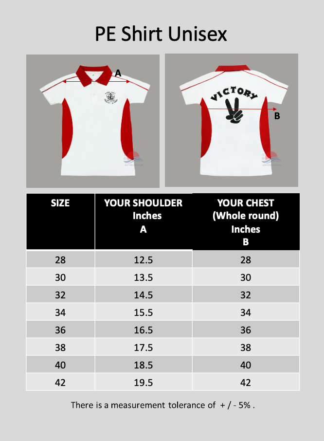 NBPS RED T-shirt (Y2026 P2 to P6 only)