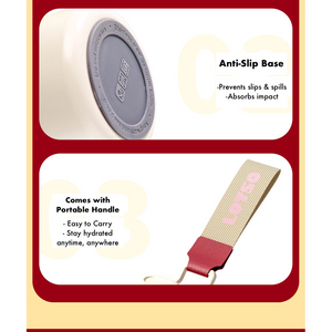 Thermal Insulated Cup w Straw (LOTSO/Stitch/Mickey)