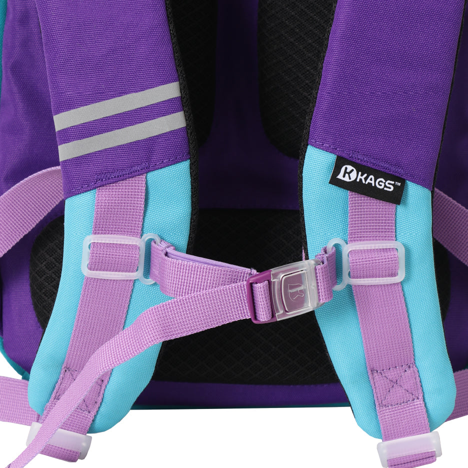 KAGS DUSTIN mini Ergonomic School Backpack for Primary School Pupils - Color Block