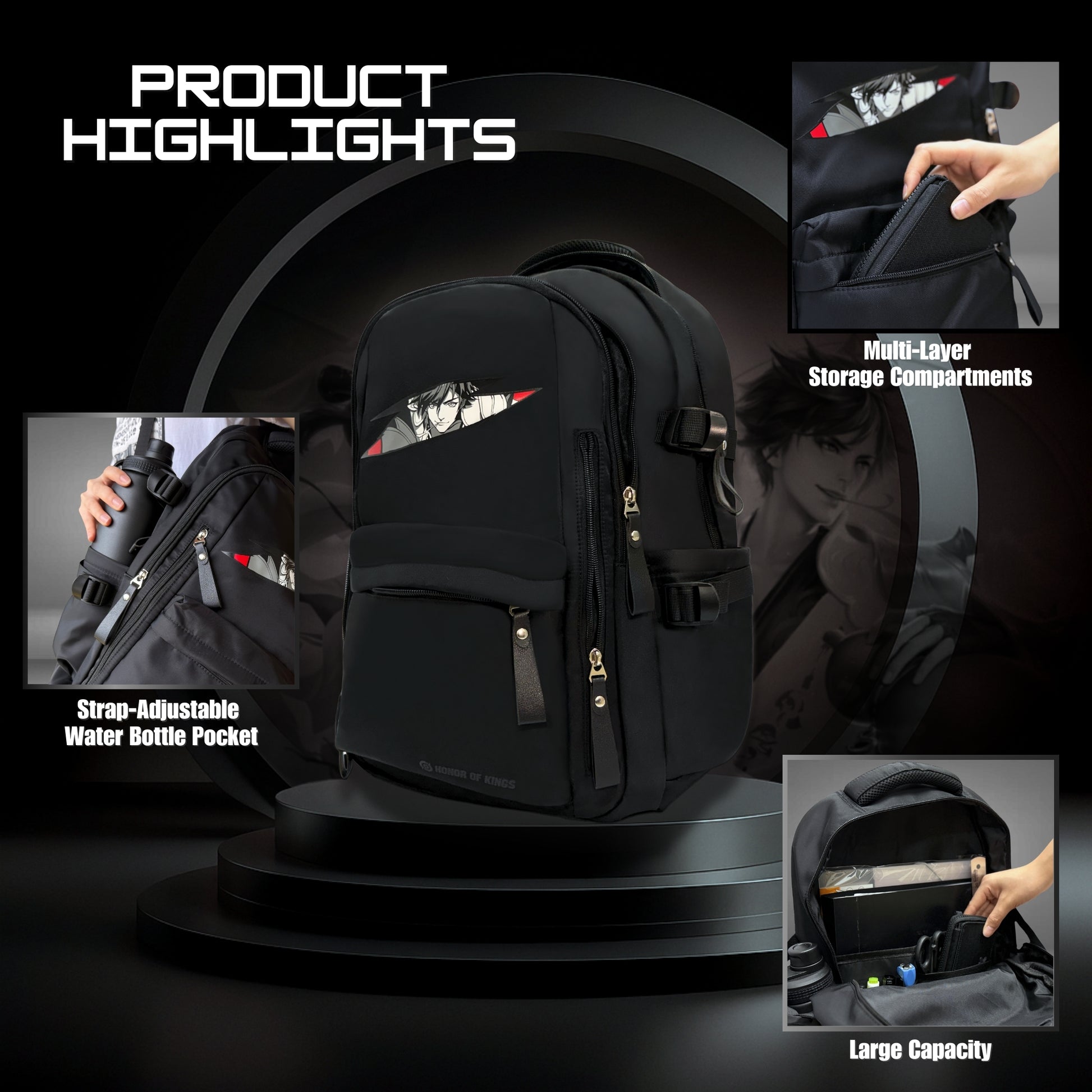 Honor of Kings (王者荣耀) Casual Backpack - Li Bai (李白)