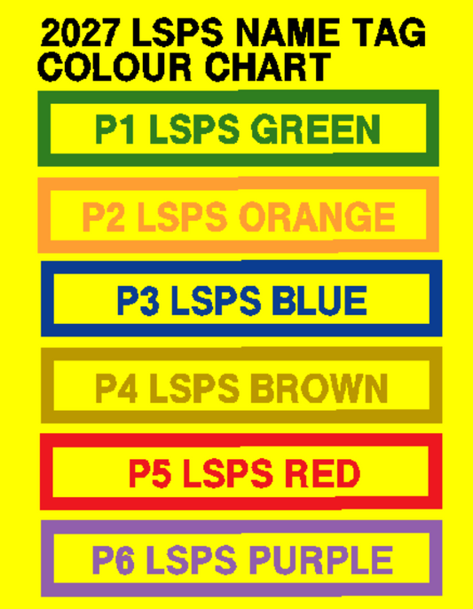 LSPS NAMETAGS