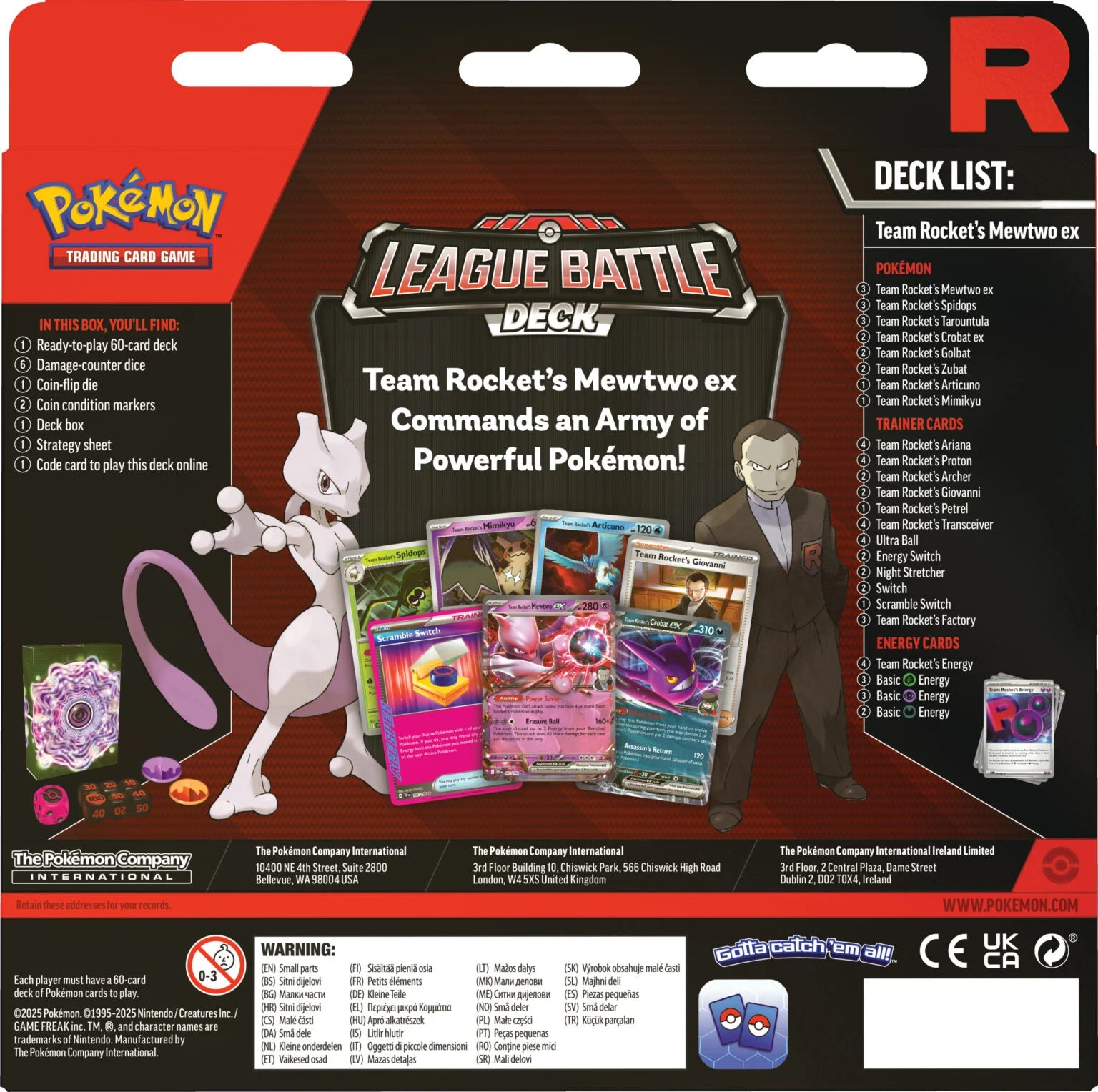 Pokemon TCG November League Battle Deck