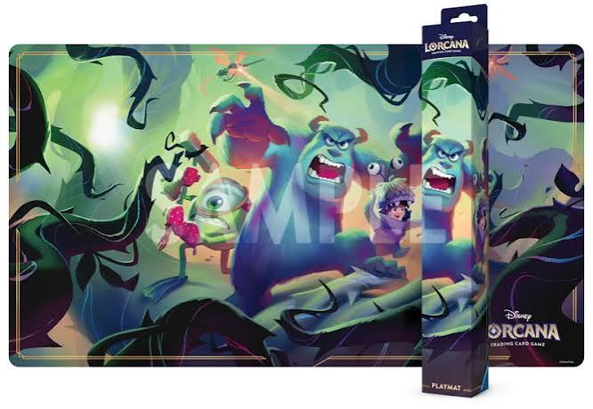 Disney Lorcana - Set 13 - Attack Of The Vine - Playmat - Mike Wazowski, Sulley, and Boo