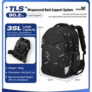 Star Academy MAX 35L Ergonomic School Backpack