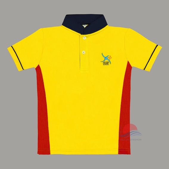 LSPS Collar PE Shirt- Red