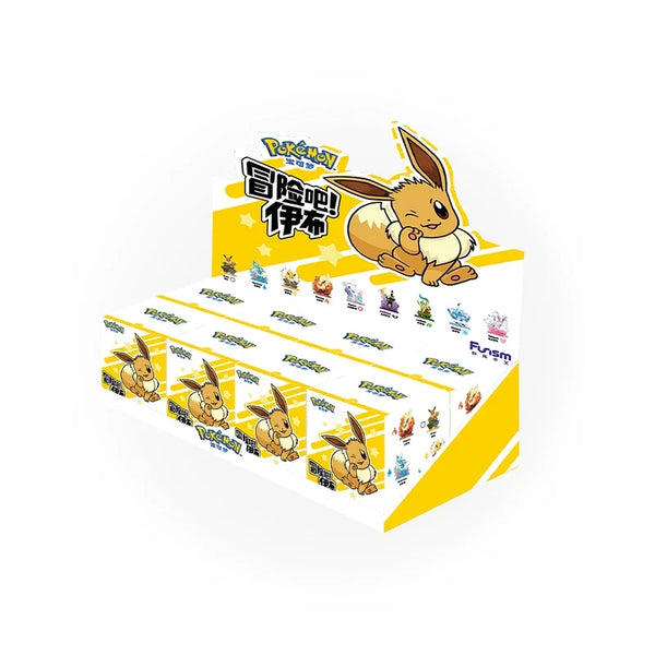 Case of 9 Pokémon Eevee Adventure Series Blind Box