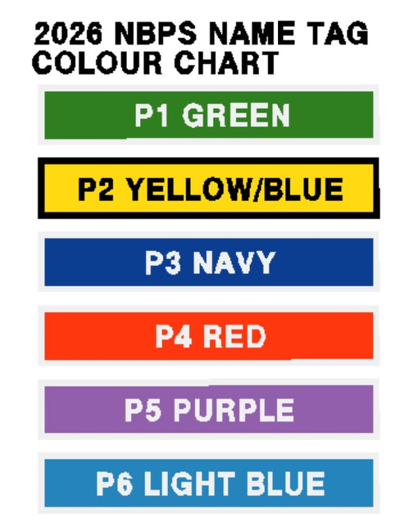 NBPS NAMETAGS