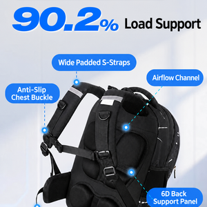 Star Academy MAX 35L Ergonomic School Backpack