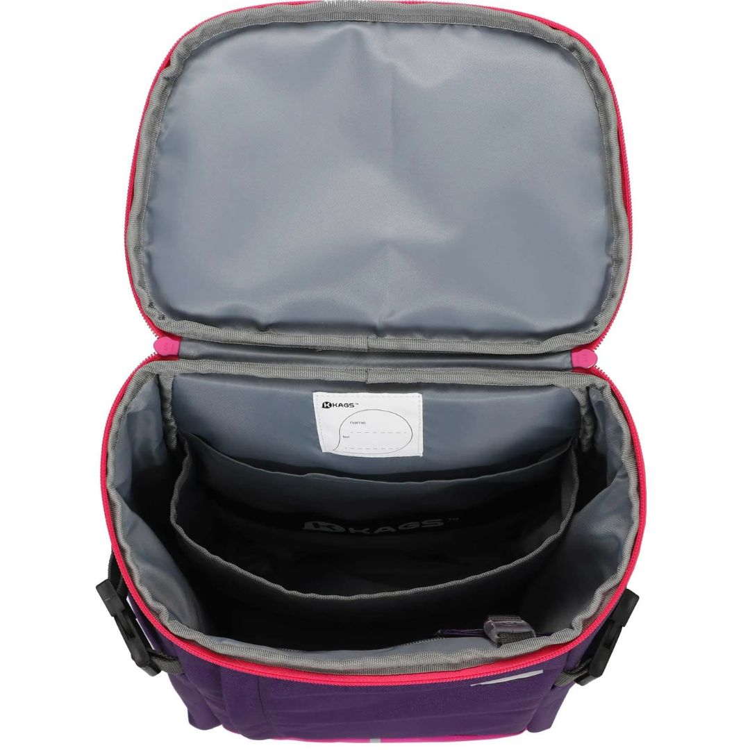 KAGS DUSTIN 2 Series Ergonomic School Backpack for Primary School Pupils - Purple
