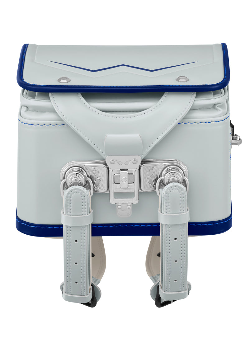 Mannish gray x Marine Blue Sugo-Karu Air Randoseru