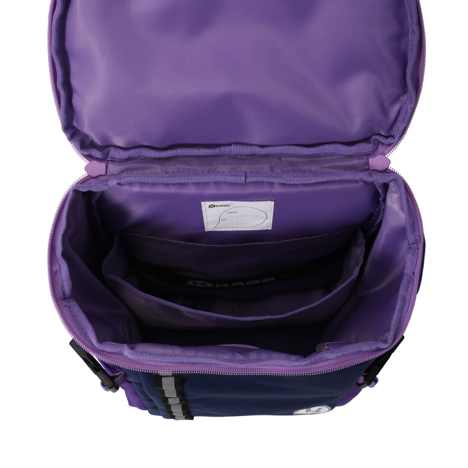 KAGS LUKA Series Ergonomic School Backpack for Primary School Pupils - Purple