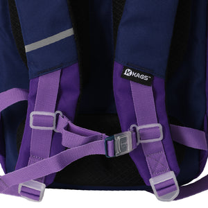 KAGS LUKA Series Ergonomic School Backpack for Primary School Pupils - Purple