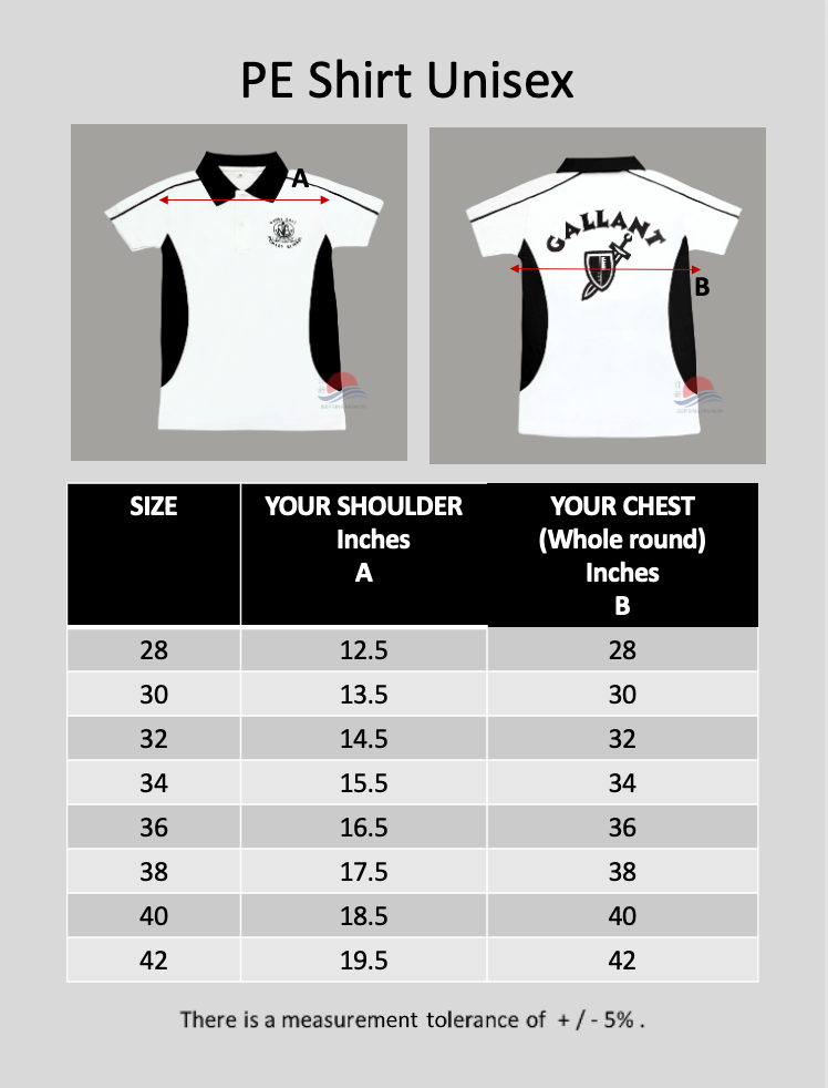 NBPS BLUE T-shirt (Y2026 P2 to P6 only)