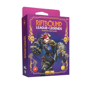 RIFTBOUND: LEAGUE OF LEGENDS TCG - Unleashed Champion Deck: VI Display