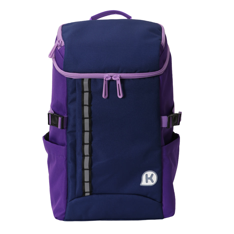 KAGS LUKA Series Ergonomic School Backpack for Primary School Pupils - Purple