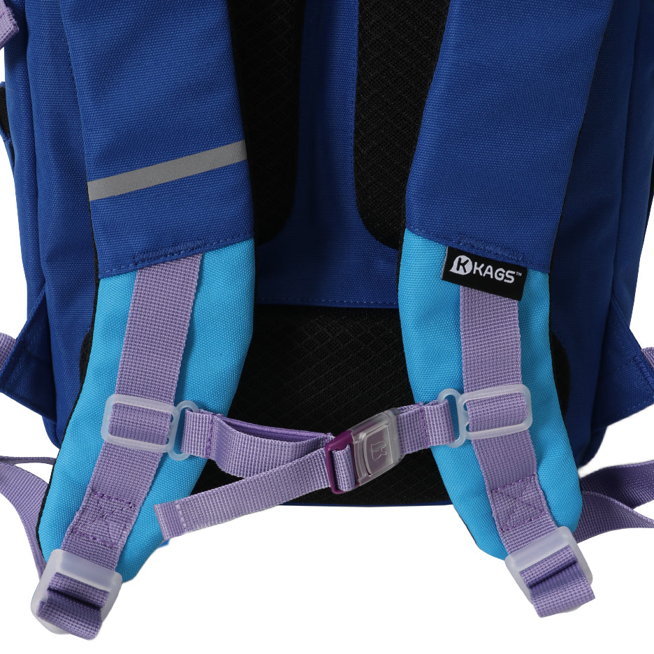 KAGS DUSTIN 2 Series Ergonomic School Backpack - Sky Blue