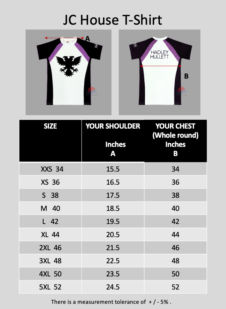 Raffles Institution Year 5-6 BLACK House T-shirt (Hadley-Hullett)