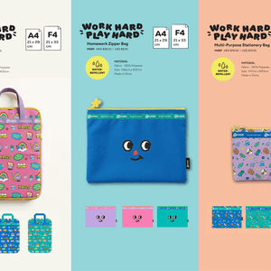 KAGS WHPH Series F4 Homework Tote Bag - Teal