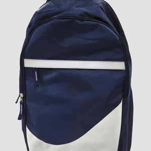 Navy School bag Front view