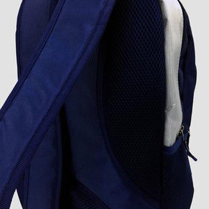 Navy School bag back view